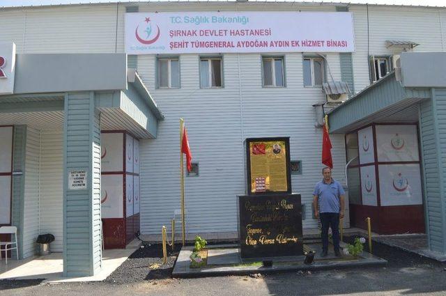 Şehit T&uuml;mgeneral Aydoğan Aydın&rsquo;ın Adı Hastaneye Verildi 1