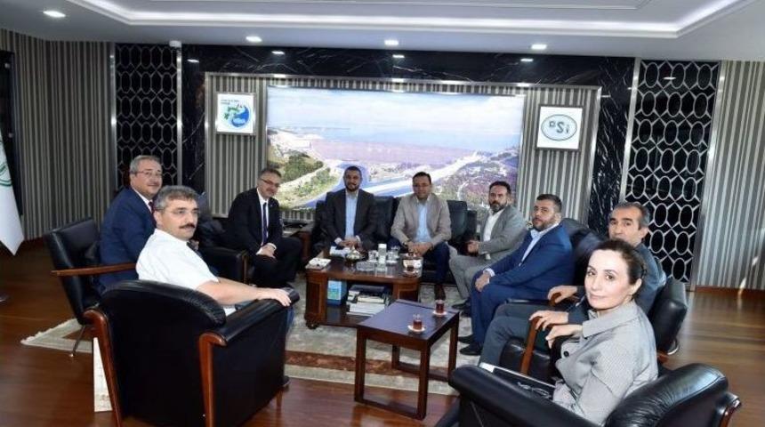 Nevşehir Heyeti İller Bankası Ve Dsi’yi Ziyaret Etti