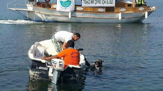 Köyceğiz’de Sualtı Ve Kıyı Temizliği