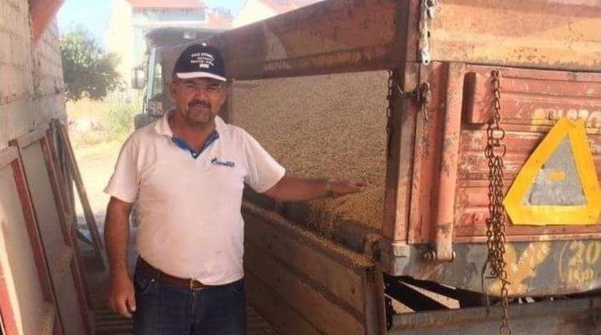 Sertfikalı Buğday Tohumu Eken &Ccedil;ift&ccedil;inin Rekor Hasadı