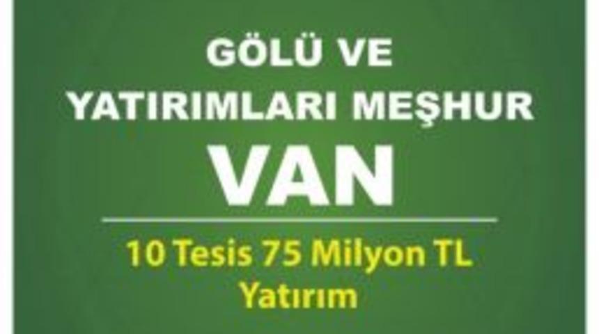 Bakan Eroğlu 20 Müjdeyle Van’a Geliyor