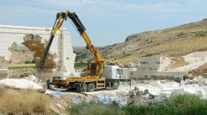 Tarihi Septimius Severus K&ouml;pr&uuml;s&uuml;ndeki Restorasyon &Ccedil;alışmalarında Sona Gelindi