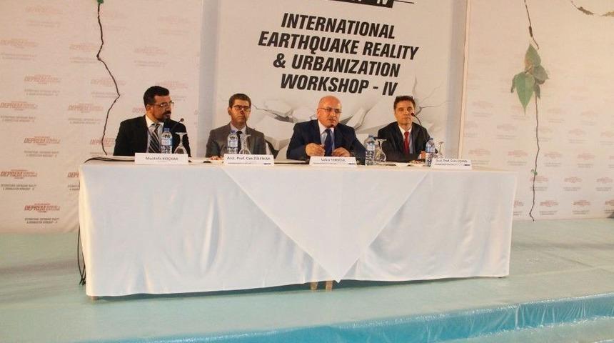 Kocaeli&rsquo;de Uluslararası Deprem Ger&ccedil;eği Ve Kentleşme &Ccedil;alıştayı Başladı