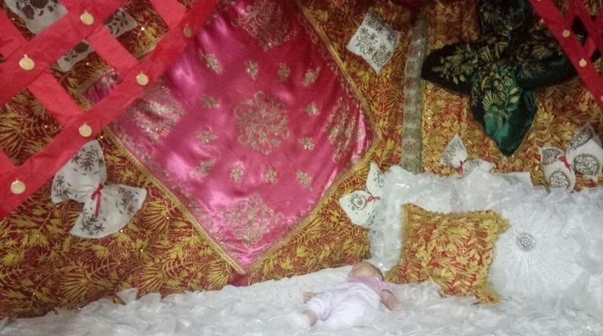 K&uuml;tahya&rsquo;da &rsquo;bebeklere Doğu Yatağı&rsquo; Geleneği