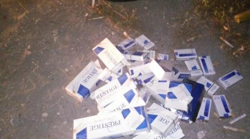 Kayseri'de Bin 590 Paket Ka&ccedil;ak Sigara Ele Ge&ccedil;irildi