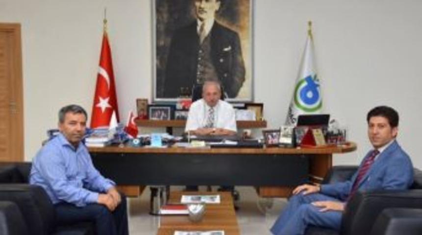 İl Milli Eğitim M&uuml;d&uuml;r&uuml; Ulusan, Başkan Albayrak&rsquo;tan Bilgi Aldı