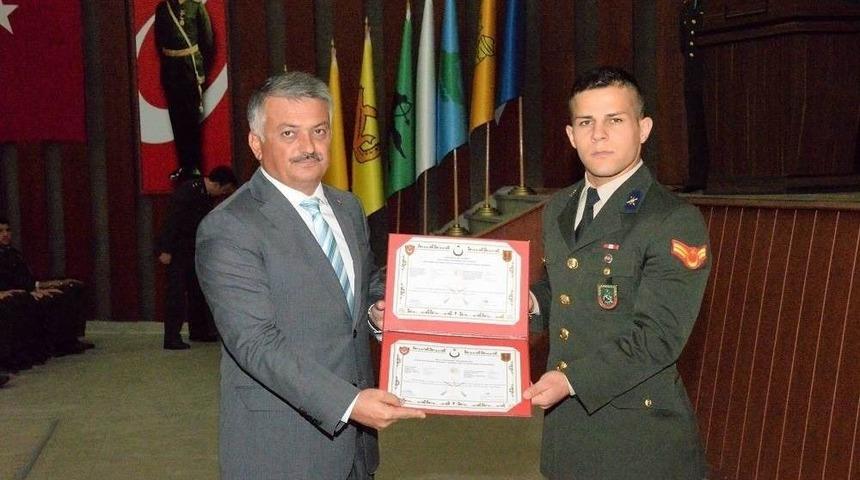 Tsk&rsquo;dan 21 Yabancı Astsubay Mezun Oldu