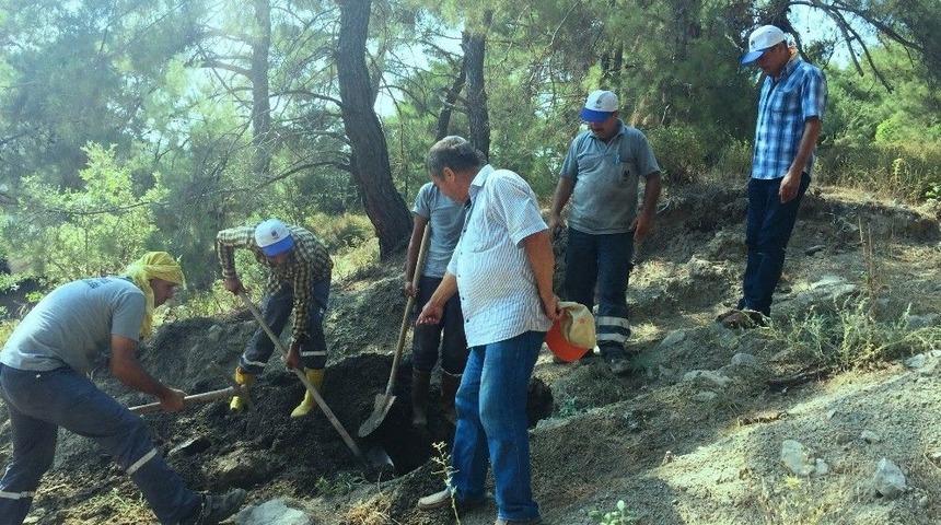 Demirci Mahallesi Sulama Alanına Kavuşuyor