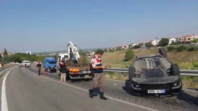 Edirne Tapu Kadastro Müdürü Kazada Yaralandı