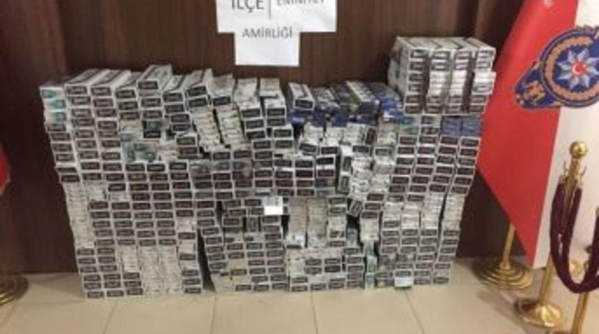 Saray&rsquo;da Ka&ccedil;ak Sigara Operasyonu