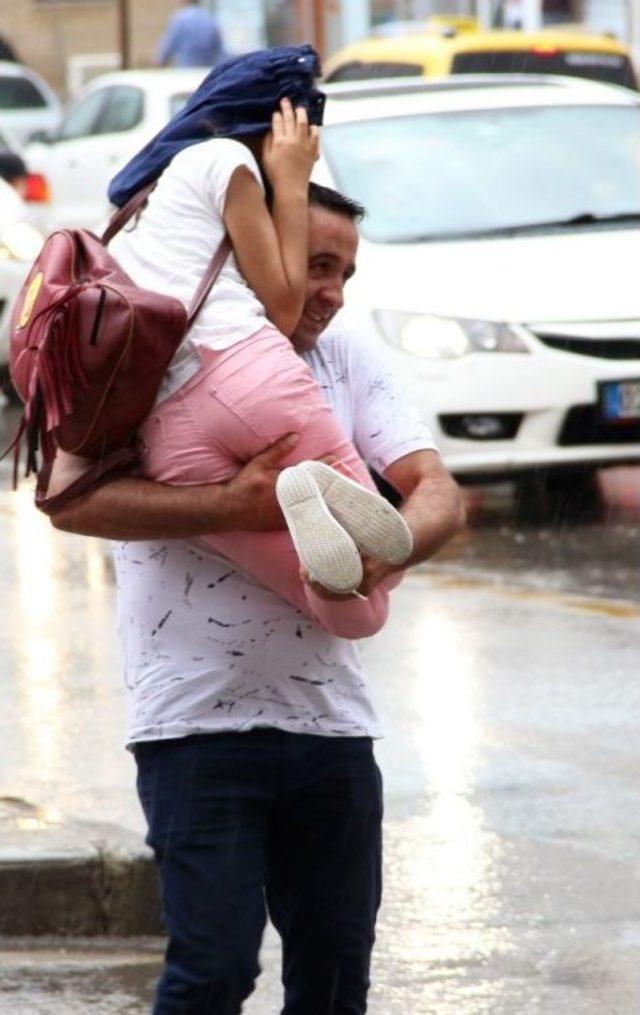 Erzurum Yağmurla Serinledi 3