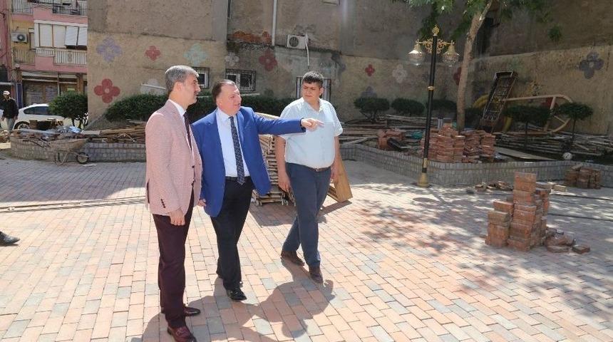 Başkan Şirin&rsquo;den Eski Belediye Binasında İnceleme