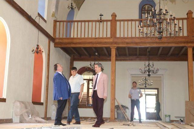 Başkan Şirin&rsquo;den Eski Belediye Binasında İnceleme 1