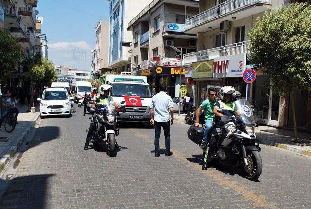 Hayatını Kaybeden Polis Memuru Son Yolculuğuna Uğurlandı