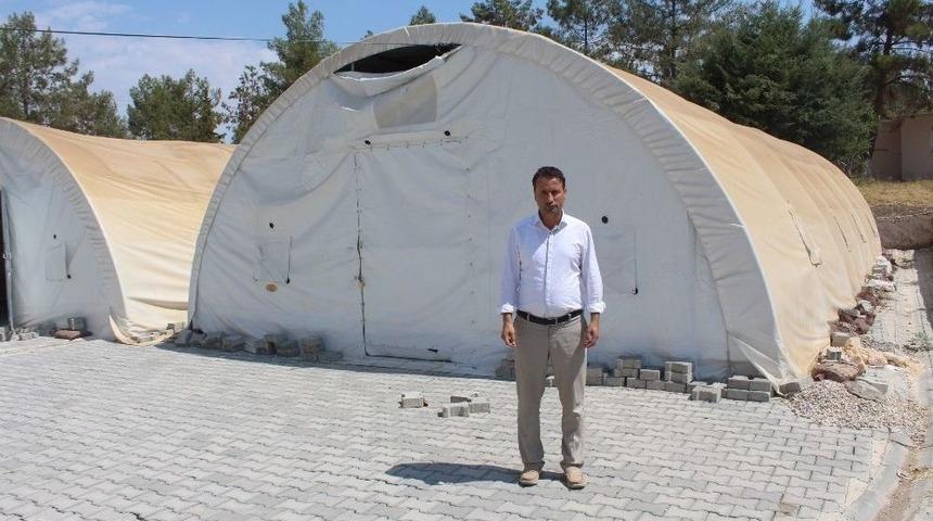 Samsat&rsquo;ta Eğitim- &Ouml;ğretim Konteynır Sınıflarda Verilecek