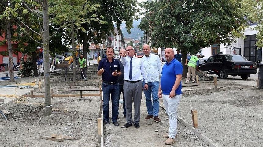 Başkan Yılmazer Çalışmaları Yerinde İnceledi