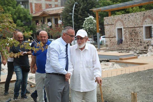 Başkan Yılmazer Çalışmaları Yerinde İnceledi