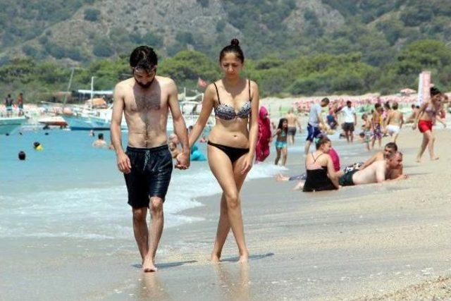 Fethiye Plajları Tıklım Tıklım