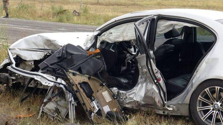 Kars-ani Yolunda Trafik Kazası: 1 Ölü, 4 Yaralı G2