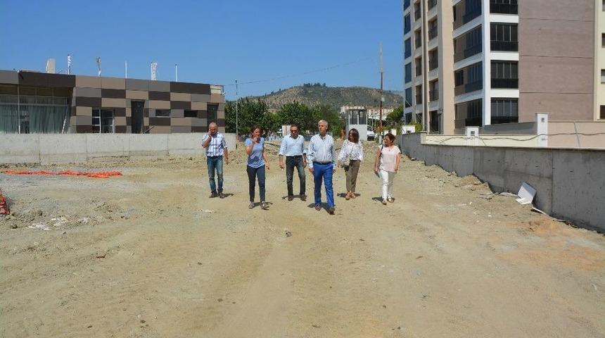 S&ouml;ke&rsquo;de Semt Parkı, Spor Alanları Ve Otopark Projesi Son Aşamada