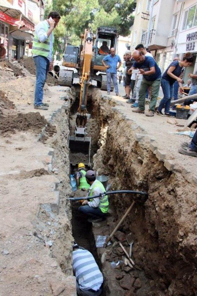 İshale Hattı Kazısından Tarih Fışkırdı