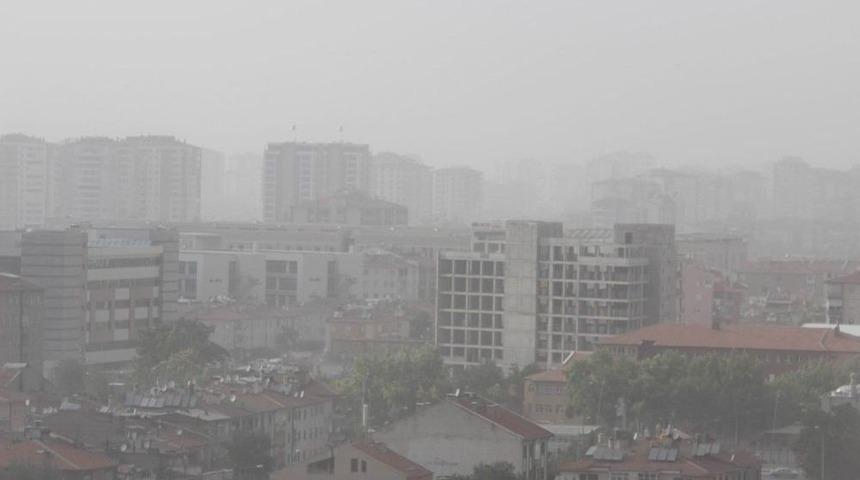 Kayseri&rsquo;yi Toz Bulutu Kapladı