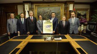 Bakan Tüfenkci, Antalya Ticaret Borsası Heyetini Kabul Etti