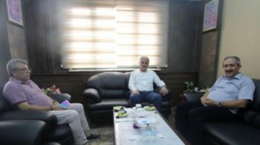 Aym &Uuml;yesi Dursun&rsquo;dan Başkan Memiş&rsquo;e Ziyaret