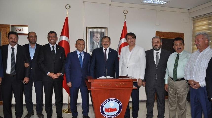 Orman Ve Su İşleri Bakanı Eroğlu, Tunceli&rsquo;de