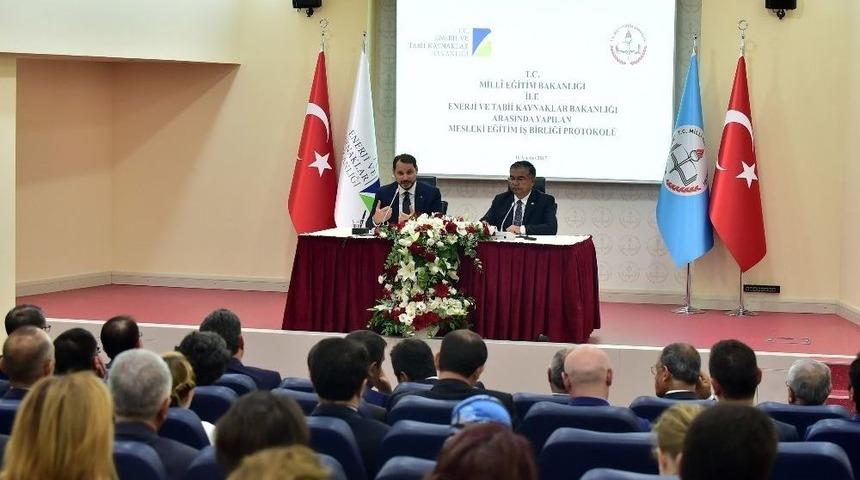 Meb İle Enerji Bakanlığı Arasında İşbirliği Protokolü İmzalandı