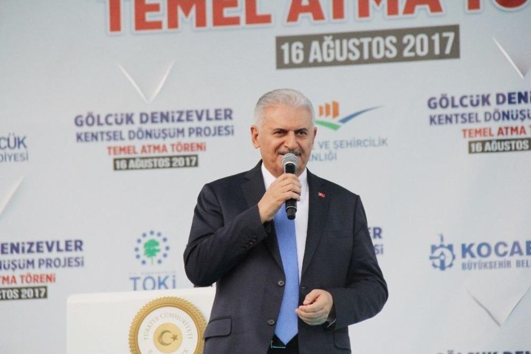 Başbakan Binali Yıldırım Kentsel D&ouml;n&uuml;ş&uuml;m&uuml;n Temelini Attı