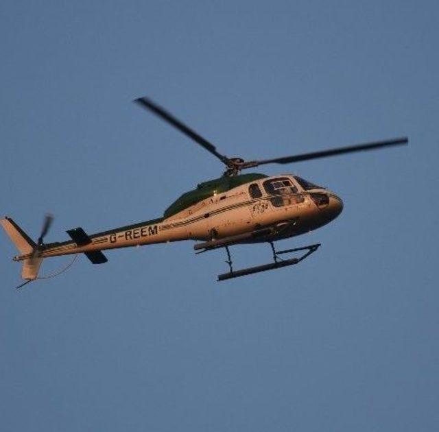 Suudi Prens Bodrum’u Helikopterle Gezdi