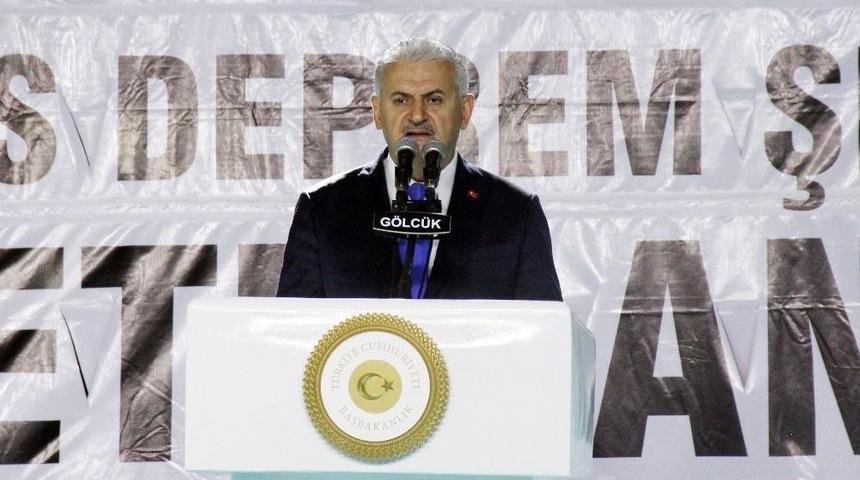 Başbakan Yıldırım: “depremin Doğuracağı Sonuçları Ortadan Kaldırmak İçin Daha Çok Çalışıp Gayret Edeceğiz”