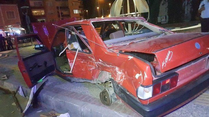 Samsun’da İki Otomobil Çarpıştı: 5 Yaralı G3