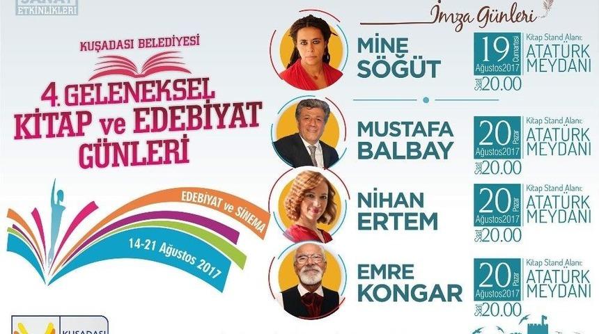 Kuşadası Kitap Ve Edebiyat G&uuml;nleri Devam Ediyor