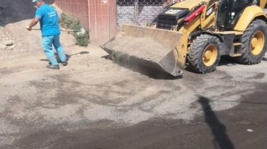 Ana Arterlerde Yol Kenarları Temizlendi