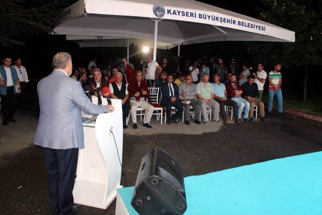 Kayseri Büyükşehir Belediye Başkanı Mustafa Çelik: “409 Farklı Noktada Kaski’nin Çalışmaları Devam Ediyor”