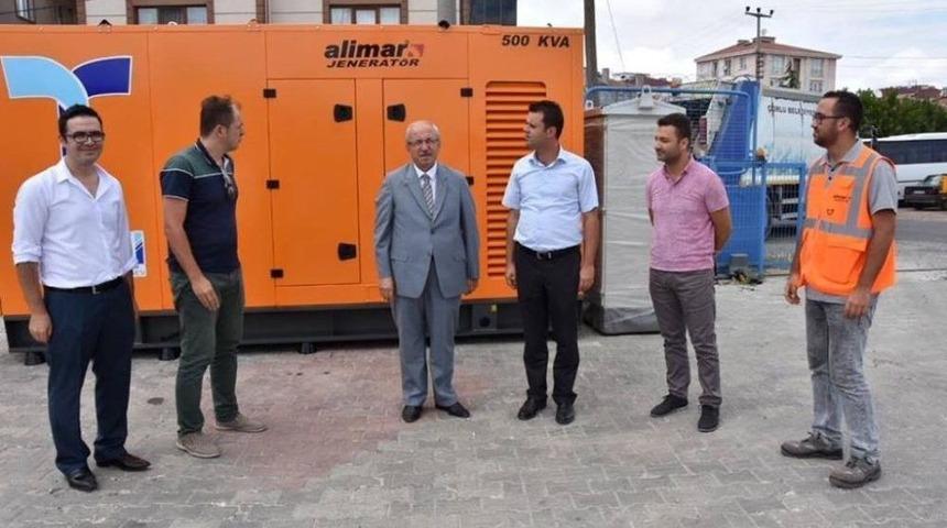 Başkan Kadir Albayrak İ&ccedil;me Suyu Deposu, Scada Ve Otomasyon Binasını İnceledi