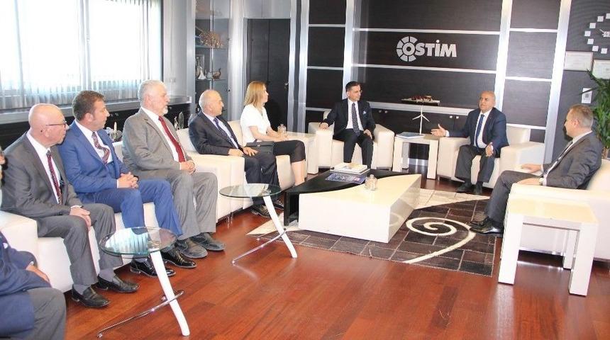 Vali Topaca&rsquo;dan Ostim&rsquo;e Ziyaret