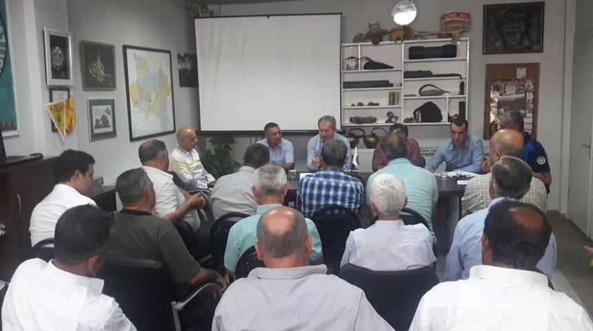 Demirci&rsquo;de Ulaşım Zirvesi