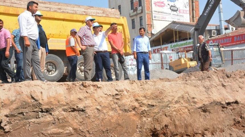 Başkan Yazgı, Alt Ge&ccedil;it Proje &Ccedil;alışmalarını İnceledi