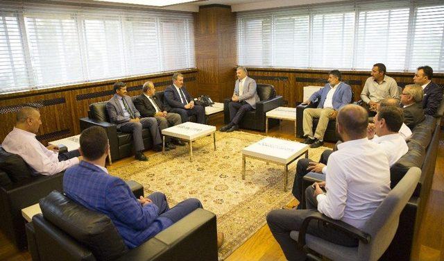 Bbp Genel Başkanı Mustafa Destici, Başkan Çelik’i Ziyaret Etti