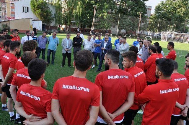 İnegölspor’a Destek