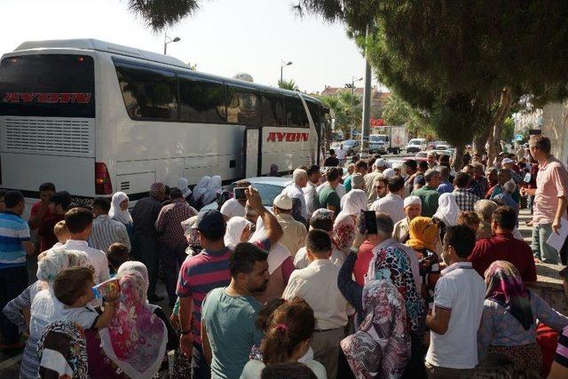 Aydın’da Hac Kafilesi Dualarla Uğurlandı