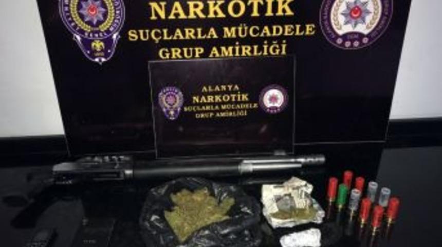 Alanya’da Uyuşturucu Operasyonu