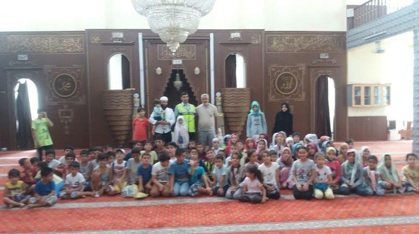 Kuran Kursu &Ouml;ğrencilerine Trafik Eğitimi