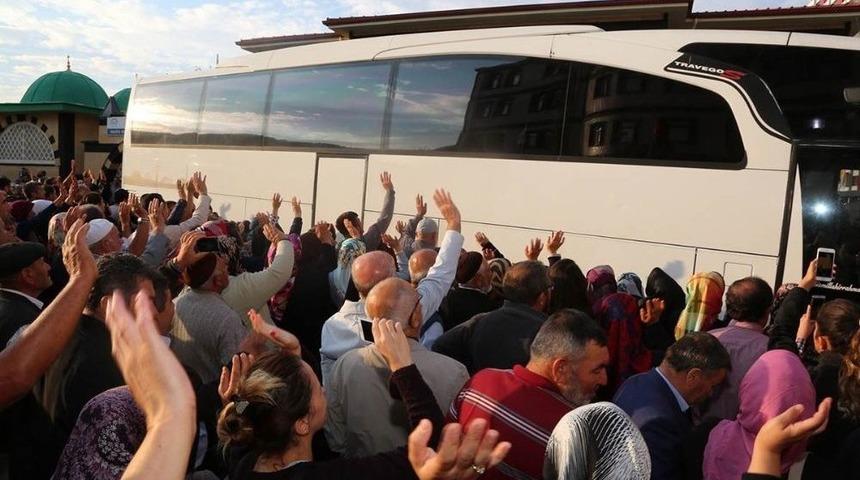 Yozgat&rsquo;ta Hacı Adayları Kutsal Topraklara Uğurlandı
