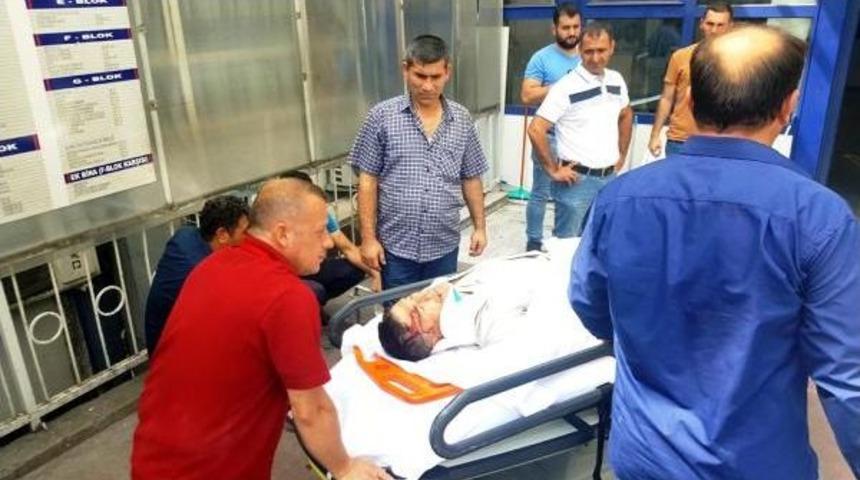 İnşaatta Iskeleden D&uuml;şen Iş&ccedil;i Yaralandı