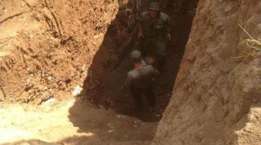 Pkk'nın, Nusaybin'den Kamışlı'ya Kazdığı T&uuml;nel Ortaya &Ccedil;ıktı