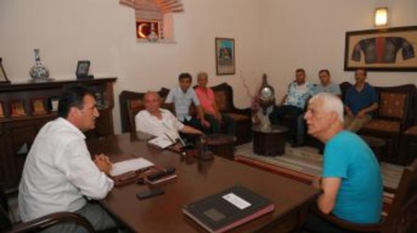 Alacahırkaspor Y&ouml;netiminden D&uuml;ndar&rsquo;a Ziyaret